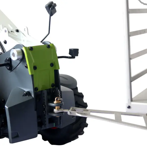 JDM-128 1/14 Metal RC Forklift Multifunctional Telescopic Hydraulic Construction Vehicles 4-Way Vavles Differential Lock 2Axles Steering