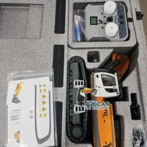 1/18 Kabolite 5901 100S Electric Lifting RC Excavator Flysky Remote Control Digger Engineering Vehicle Electric Ripper Hammer
