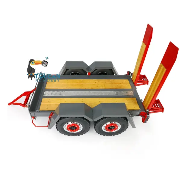 LESU 1/14 Metal Wheeled Skid-Steer Hydraulic RC Loader Aoue LT5H I6S RTR Painted Ripper Scarifier Gripper Sieve Bucket Trailer