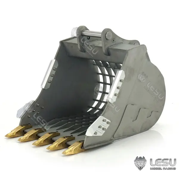 1/14 LESU RC Metal Hydraulic Aoue ET30H Wheeled Excavator Model Pump Cabin Sticker Display Grapple Ripper Bucket Scraper Compactor