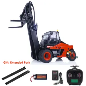 LESU 1/14 RTR Hydraulic RC forklift Aoue-LD160S for Truck Painted Assembled Model W/ Openable Door Sound Light System