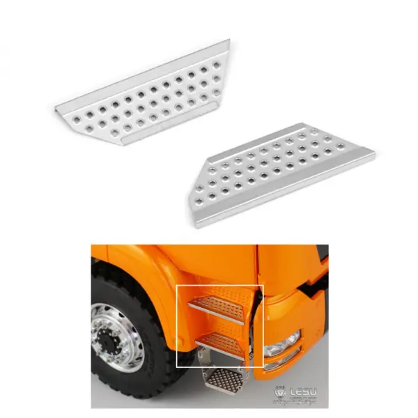 LESU 1/14 8*8 Hydraulic Metal Roll on/off Radio Control Truck Dumper RC Tipper Car Metal Crane Chassis Light Sound PL18EV Battery