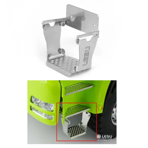 LESU 1/14 8*8 Hydraulic Metal Roll on/off Radio Control Truck Dumper RC Tipper Car Metal Crane Chassis Light Sound PL18EV Battery