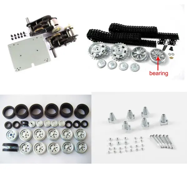 Mato 1/16 Panzer III Stug III Radio Control RTR Tank RC Model Metal Tracks Sprocket Idler Road Wheels Gearbox 1226 1223