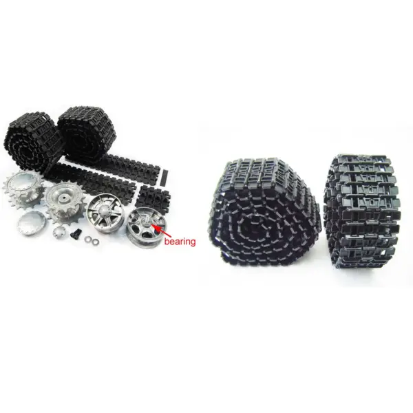 Mato 1/16 RC Soviet KV-1 Radio Controlled RTR Tank Model Metal Sprocket Idler Driving Wheels MT013