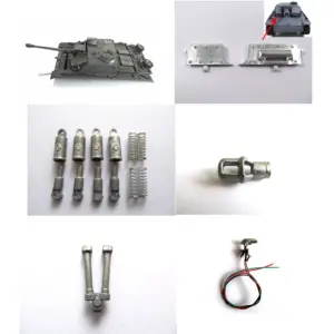 1/16 Mato Metal Part Barrel Muzzle Periscope Upper Hull Shock Absorbers Notek Convoy Light Radio Control RTR Tank German Stug III
