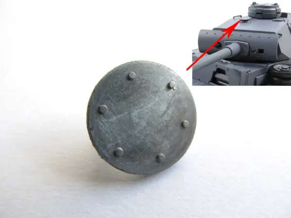 Mato 1/16 Radio Control RTR Tank German Panzer III Metal Spring Set Torsion Bar Road Wheels Armoured Fan Cover