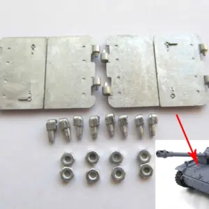 Mato 1/16 Metal Accessory BB Shooting Upper Hull Smoke Launcher Handrail Radio Controlled RTR Tank German Panzer III