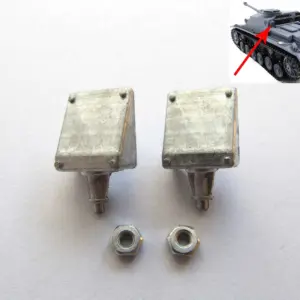 1/16 Mato Radio Controlled RTR Tank German Stug III Metal Aerial Mount Turret Side Handrail Cupola Front Plate Barreltlet Part