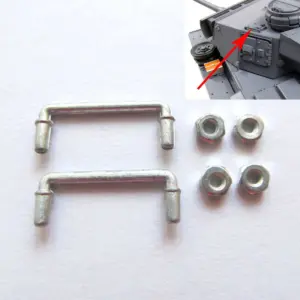 Mato 1/16 Metal Accessory BB Shooting Upper Hull Smoke Launcher Handrail Radio Controlled RTR Tank German Panzer III