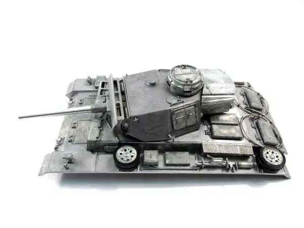 Mato 1/16 Metal Accessory BB Shooting Upper Hull Smoke Launcher Handrail Radio Controlled RTR Tank German Panzer III
