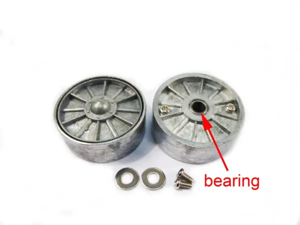Mato 1/16 Sherman Radio Controlled Tank Metal Barrel Gun Mount Differential Cover Sprockets Idlers Tracks W/ Duckbills Spare Parts