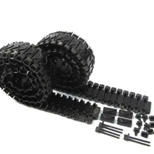 Mato 1/16 Sherman Radio Controlled Tank Metal Barrel Gun Mount Differential Cover Sprockets Idlers Tracks W/ Duckbills Spare Parts