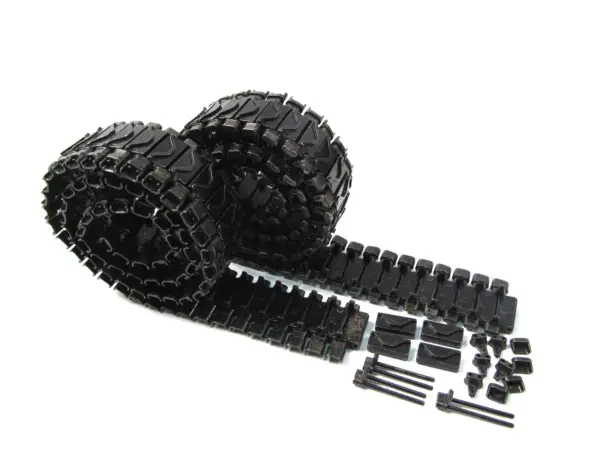 Mato 1/16 Sherman Radio Controlled Tank Metal Barrel Gun Mount Differential Cover Sprockets Idlers Tracks W/ Duckbills Spare Parts