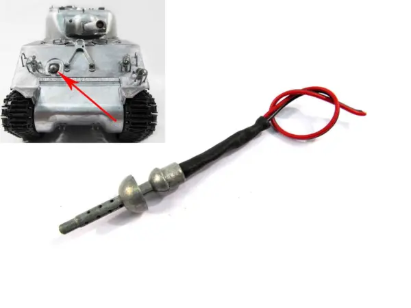 Mato 1/16 Sherman RTR Radio Controlled Tank Metal Tool Retaining Mounts Bearings Gearbox Exhaust Diffuser Turret Ventilator Parts