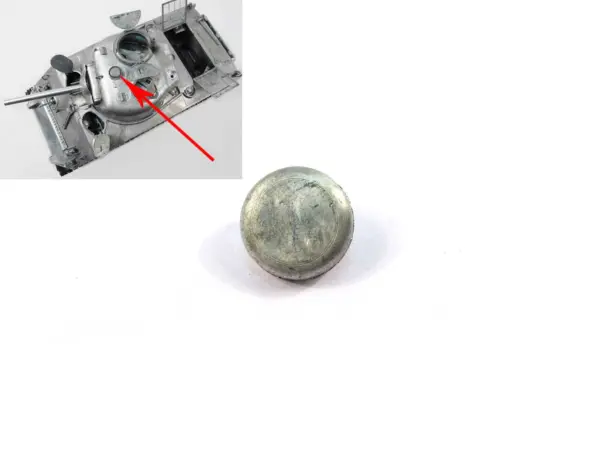 Mato 1/16 Sherman RTR Radio Controlled Tank Metal Tool Retaining Mounts Bearings Gearbox Exhaust Diffuser Turret Ventilator Parts