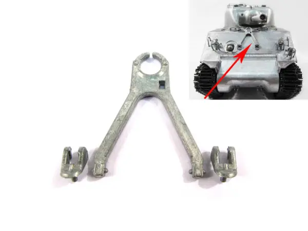 Mato 1/16 Sherman RTR Radio Controlled Tank Metal Tool Retaining Mounts Bearings Gearbox Exhaust Diffuser Turret Ventilator Parts