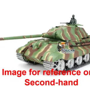 Henglong 1/16 RC Tank 3888 Tiger 2 Metal Tracks Wheels 27MHZ Radio System Infrared Combat System