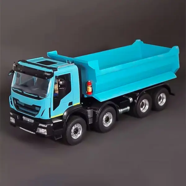 1:14 8x8 RC Hydraulic Equipment Radio Control Tipper Car 2-speed Dump Truck DIY Model Sound Light ST8 LED Light Sound