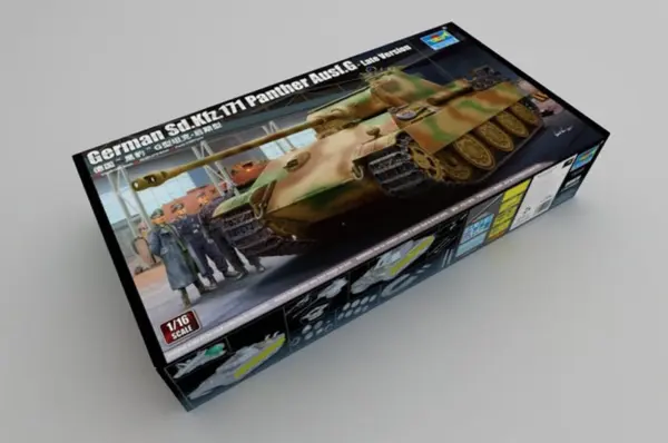 Trumpeter 1/16 00929 German Sd.Kfz. 171 Panther Ausf.G Late Ver. Tank Model