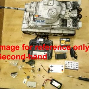 German Tiger I RC Tank 1/16 Heng Long Upgrade 7.0 FPV 3818 Manual Spray Tanks