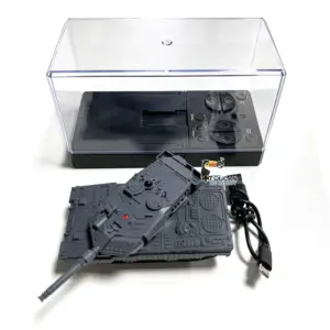 RC RTR Mini Tank Remote Control Battle Tank Toy Rotate Turret Infrared system