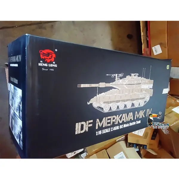 Heng Long 1/16 Military RC Battle Tank IDF Merkava MK IV Full Metal Chassis 3958