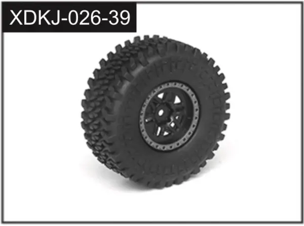 Spare Wheel (2 pcs.) Reckless/Devotee red