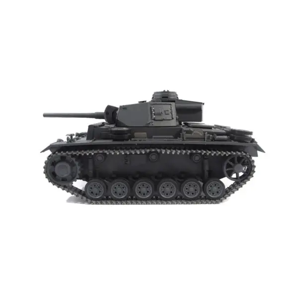 Mato 100% Metal 1/16 German Panzer III BB Shooting RTR Radio Control Tank Ready-To-Run 1223 2.4G Main Board Charger Receiver 360Degrees