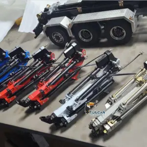 Metal Fly Jib Arm Crane for 1/14 RC Hydraulic Dumper Car Radio Controlled Tipper Tractor Truck DIY Model Vehicles 770S R620 3363
