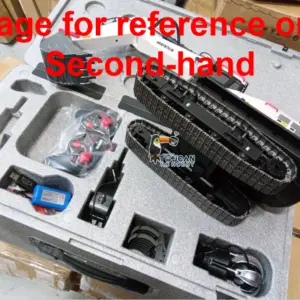 1/14 HUINA RC Metal Excavator Model Toys 1594 Radio Control Digger Light Sound Battery