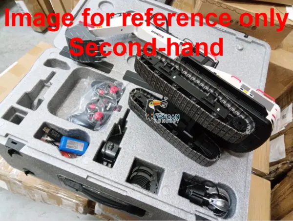 1/14 HUINA RC Metal Excavator Model Toys 1594 Radio Control Digger Light Sound Battery
