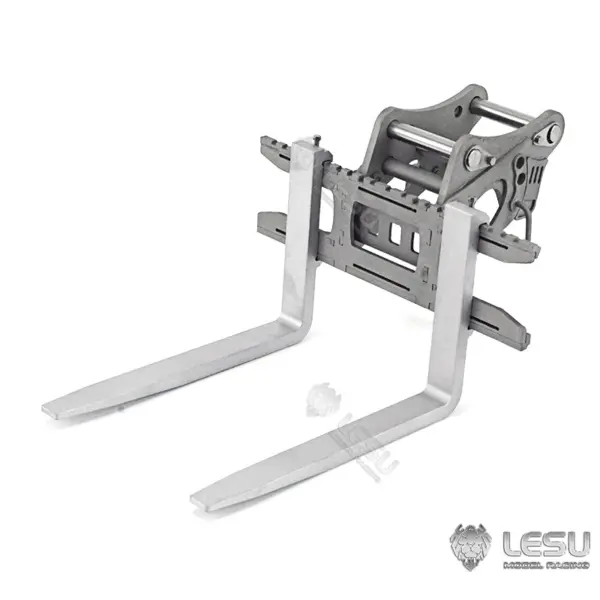 LESU 1/14 RC Metal Hydraulic Aoue ET30H Wheeled Painted Excavator Heavy Ripper Hydraulic Crusher fork Bucket B
