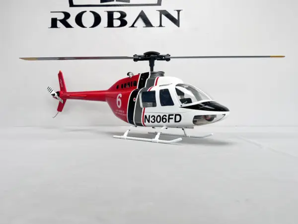 Roban Bell 206 450 Size Scale Helicopter – RTF