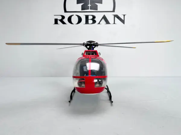 Roban BO-105 Red Bull 450 Size Scale Helicopter – RTF