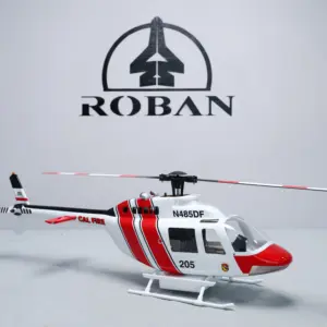 Roban Bell 206 470 Size Scale Helicopter – RTF