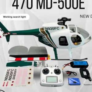 Roban MD500E 470 Size Scale Helicopter – RTF