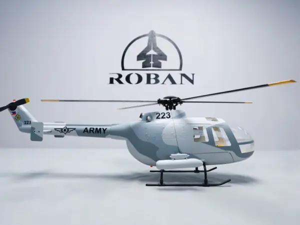Roban BO-105 450 Size Scale Helicopter – RTF