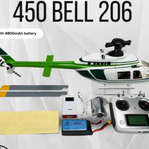 Roban Bell 206 Thai Police 450 Size Scale Helicopter – RTF