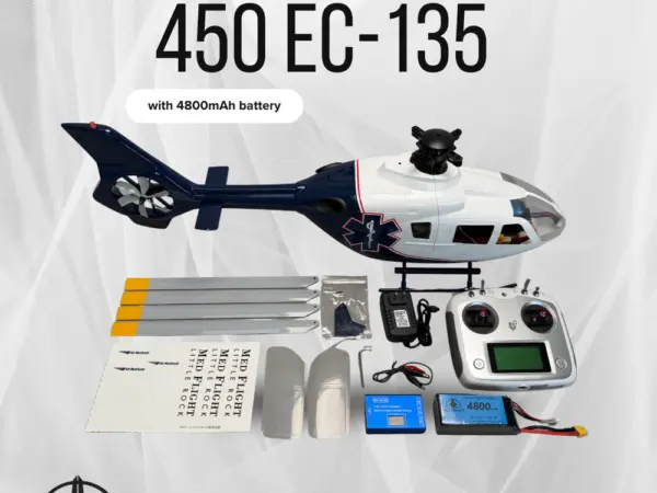 Roban EC-135 450 Size Scale Helicopter – RTF