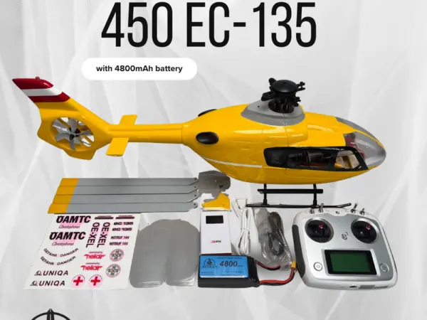 Roban EC-135 ÖAMTC 450 Size Scale Helicopter – RTF