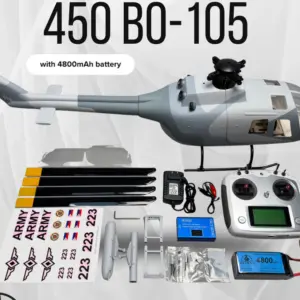 Roban BO-105 450 Size Scale Helicopter – RTF