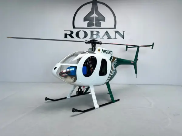 Roban MD500E 470 Size Scale Helicopter – RTF