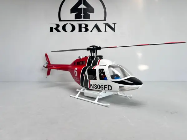 Roban Bell 206 Air Ops 470 Size Scale Helicopter – RTF