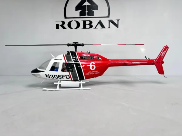 Roban Bell 206 Air Ops 470 Size Scale Helicopter – RTF