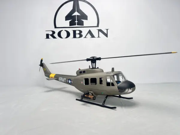 Roban UH-1D Army 470 Size Scale Helicopter – RTF