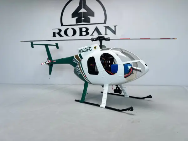 Roban MD500E 470 Size Scale Helicopter – RTF