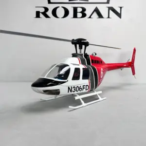Roban Bell 206 450 Size Scale Helicopter – RTF