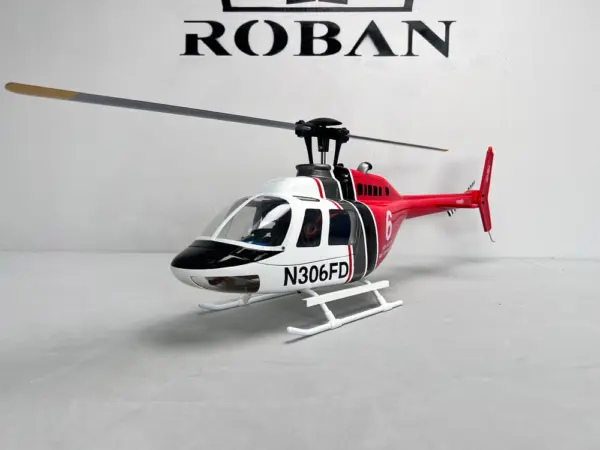 Roban Bell 206 450 Size Scale Helicopter – RTF