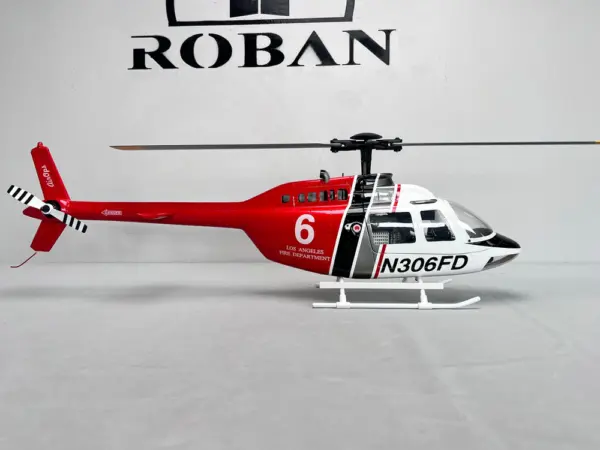 Roban Bell 206 450 Size Scale Helicopter – RTF